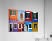 Burano patchwork I Acrylic Print