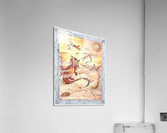 Red Dragons Acrylic Print