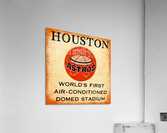 1965 Houston Astros Art Acrylic Print