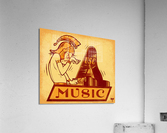 USC Music Cartoon Art Acrylic Print