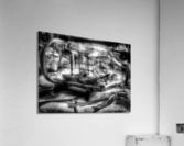 Ship in a Bottle  B&W Acrylic Print