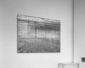 The Beach B&W Acrylic Print