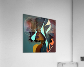 Ladyabstract  Acrylic Print