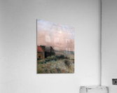 Cottage in the evening Acrylic Print