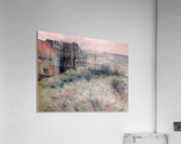 Two houses on a field Acrylic Print