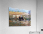 Woman in the field Acrylic Print