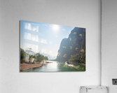 Li River cruise between Guilin and Yangshuo Acrylic Print