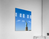 Statue of Liberty with bright blue sky Acrylic Print