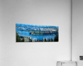 City of Glass: A High Quality Artwork of Vancouver Acrylic Print