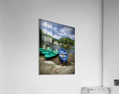 Lake Paddel Boats I - Color Acrylic Print