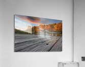 Lake Pier in the Fall I Acrylic Print