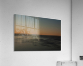 Sunset on the sea on the Cote-Nord Quebec Acrylic Print