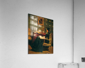 Seated woman reading, 1862 Acrylic Print