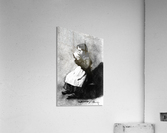 Girl Drinking from a Bowl Acrylic Print
