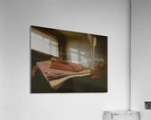Still Life with Book, Papers and Inkwell Acrylic Print