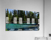  Capturing the Power: Rushing Waters at 6th Bridge Acrylic Print