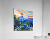 Magical Mountains Acrylic Print