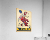 vintage carnegie tech cartoon art  Acrylic Print