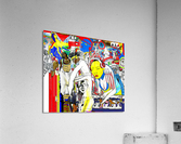 rebel lion a gain   Acrylic Print