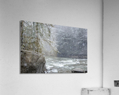 Snowy Day on The Yough  Acrylic Print
