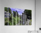 Bridging the Gap: Capturing the House on the Bridge in Ambleside Acrylic Print
