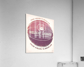 1988 Kansas State Wildcats Basketball Throwback Art Acrylic Print