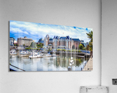 Empress of the Marina: A Regal View of Victoria Acrylic Print