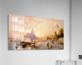 Landscape on a port Acrylic Print