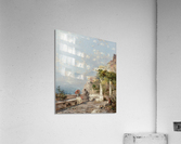 Two lovers by the sea Acrylic Print