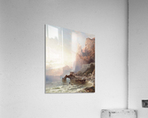 The rock of Amalfi Acrylic Print