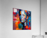 Woman inpasto technique no.4 Acrylic Print