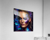 Girl pin up no.12 Acrylic Print