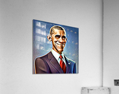 President44 Obama  Acrylic Print