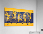 1961 LA Rams Art by David Boss Acrylic Print