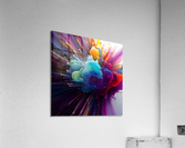 Fluid Rainbow Acrylic Print