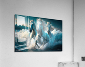Neptuns Horses  Acrylic Print