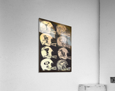 1971 Southwest Conference Football Helmet Art Acrylic Print