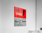 1966 Atlanta Falcons Throwback Art Acrylic Print