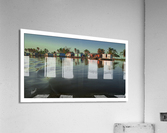 Traditional stilt house built over the water Zulia Venezuela Acrylic Print