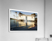 Traditional stilt house built over the water Zulia Venezuela Acrylic Print