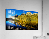 Solitude at String Lake: A Hidden Gem in the Tetons Acrylic Print