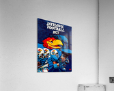 1977 Kansas Jayhawks Football Acrylic Print
