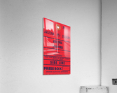 1979 Arizona Wildcats Football Press Pass Art Acrylic Print