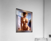 Wild Nature Of The Sun Goddess Fantasy Sci-Fi Golden Age AI Concept Art by Xzendor7 Acrylic Print