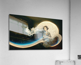 Smoking Geisha Acrylic Print