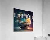 Worlds In A Glass Acrylic Print