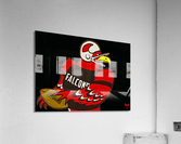 Throwback Atlanta Falcons Cartoon Art Acrylic Print