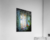 Midnight Garden Window  Acrylic Print