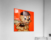 Vintage Oregon State Beaver Cartoon Art Acrylic Print