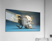 Steampunk Skull Gun 1-3  Acrylic Print